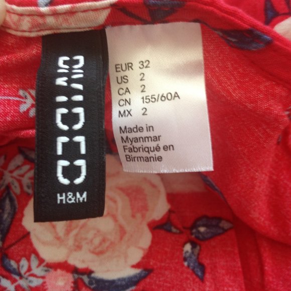 *NWOT* Divided by H&M - Floral Romper - Picture 6 of 7